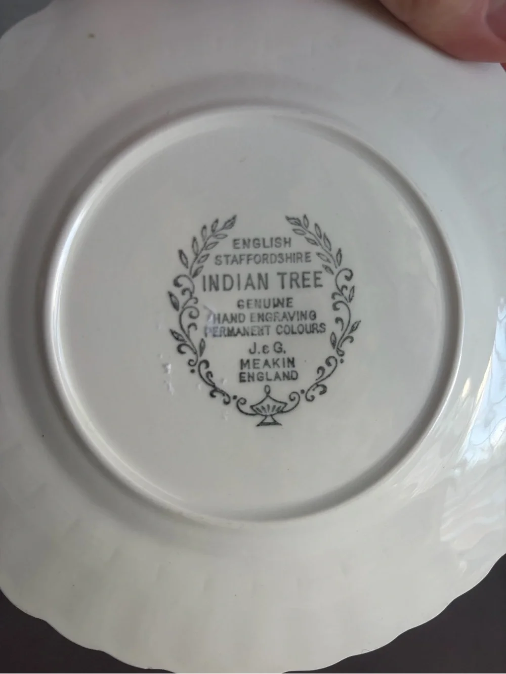 J&G Meakin Blue Nordic Plate